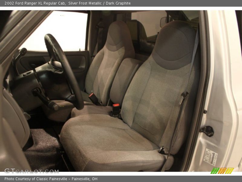 Silver Frost Metallic / Dark Graphite 2002 Ford Ranger XL Regular Cab