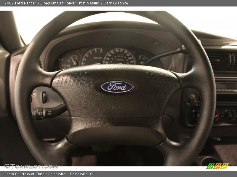 Silver Frost Metallic / Dark Graphite 2002 Ford Ranger XL Regular Cab