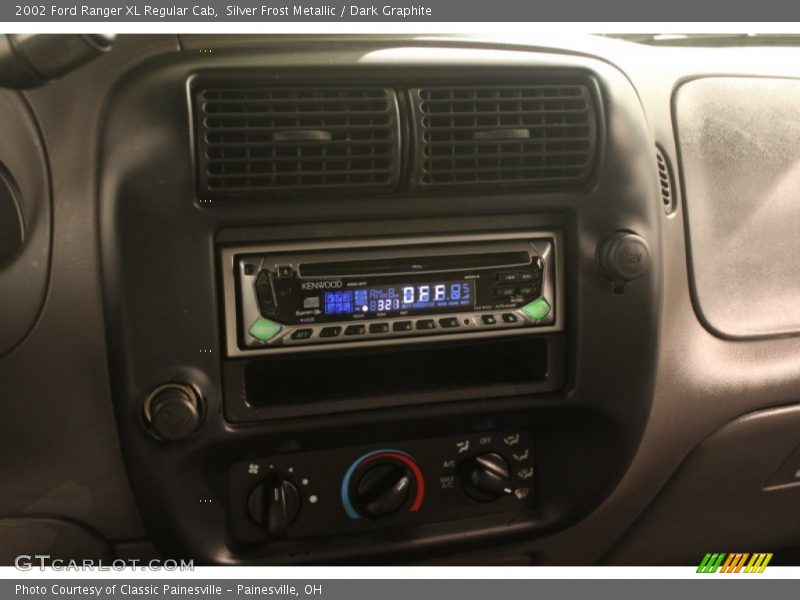 Silver Frost Metallic / Dark Graphite 2002 Ford Ranger XL Regular Cab