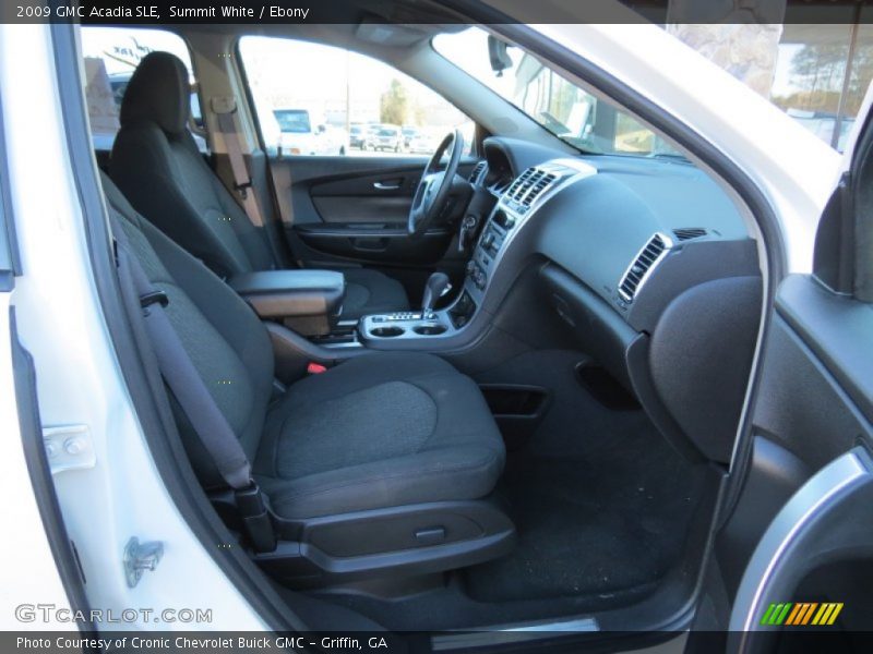 Summit White / Ebony 2009 GMC Acadia SLE