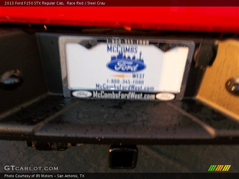 Race Red / Steel Gray 2013 Ford F150 STX Regular Cab