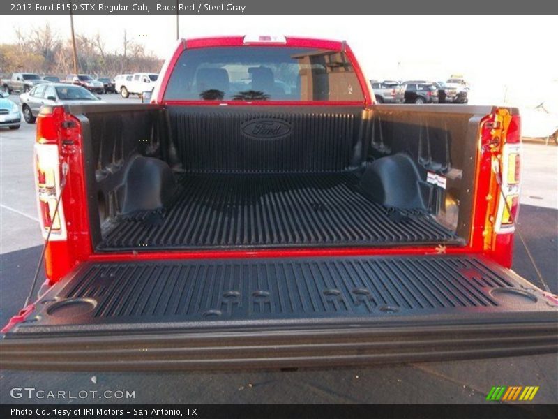 Race Red / Steel Gray 2013 Ford F150 STX Regular Cab