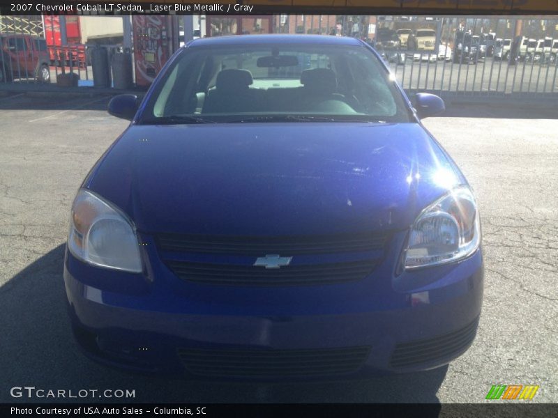 Laser Blue Metallic / Gray 2007 Chevrolet Cobalt LT Sedan