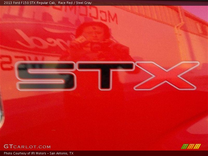 Race Red / Steel Gray 2013 Ford F150 STX Regular Cab