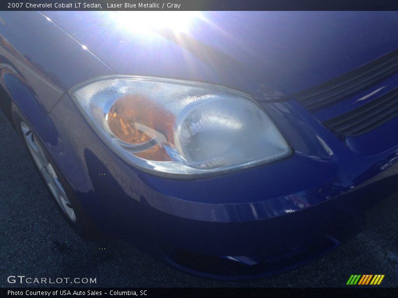 Laser Blue Metallic / Gray 2007 Chevrolet Cobalt LT Sedan