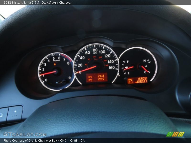 Dark Slate / Charcoal 2012 Nissan Altima 2.5 S