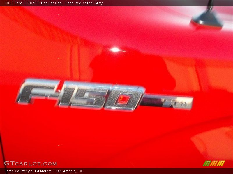 Race Red / Steel Gray 2013 Ford F150 STX Regular Cab