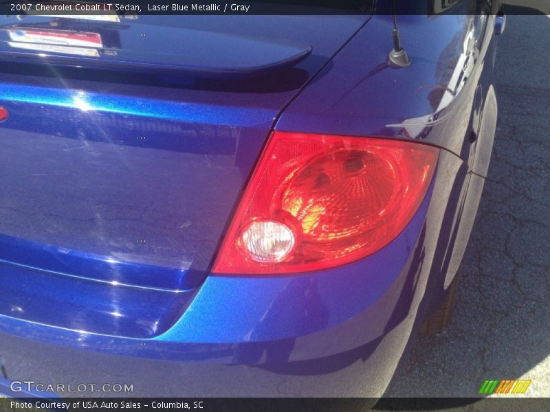 Laser Blue Metallic / Gray 2007 Chevrolet Cobalt LT Sedan