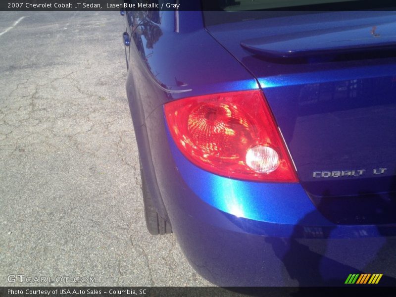 Laser Blue Metallic / Gray 2007 Chevrolet Cobalt LT Sedan