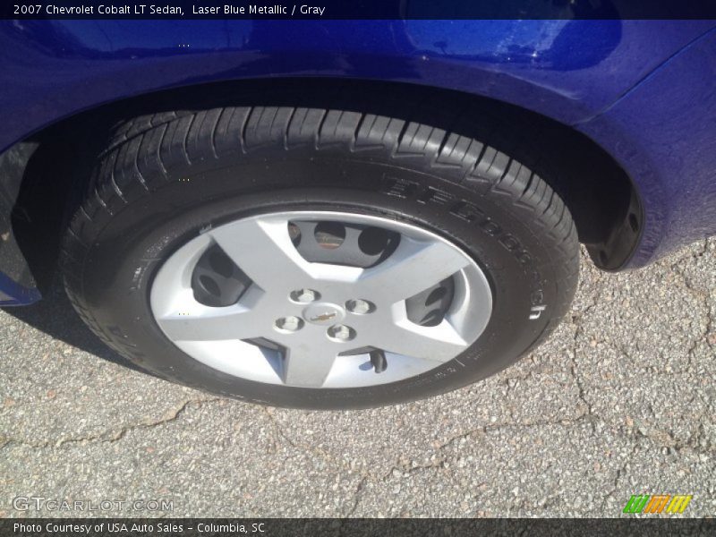 Laser Blue Metallic / Gray 2007 Chevrolet Cobalt LT Sedan