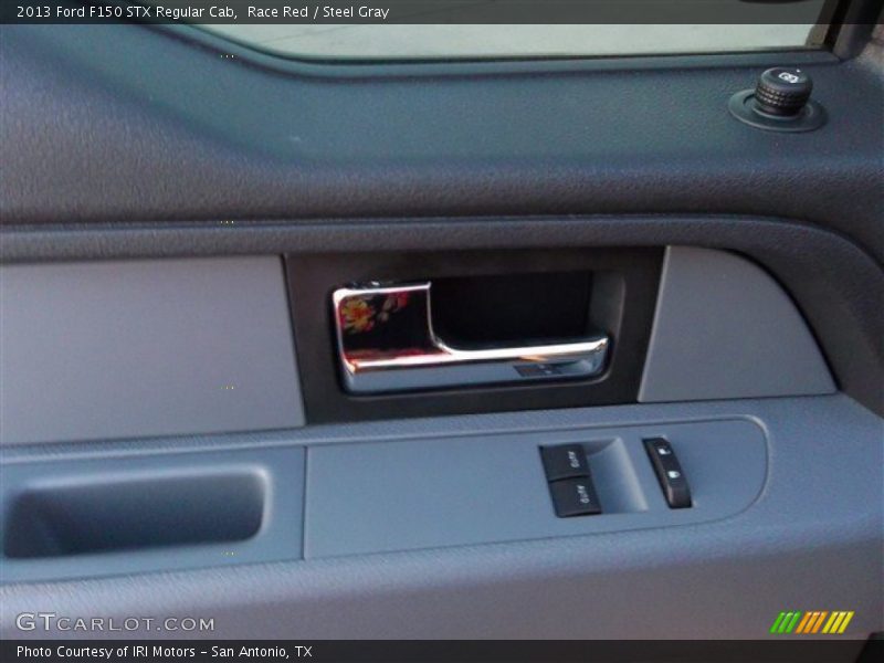 Race Red / Steel Gray 2013 Ford F150 STX Regular Cab