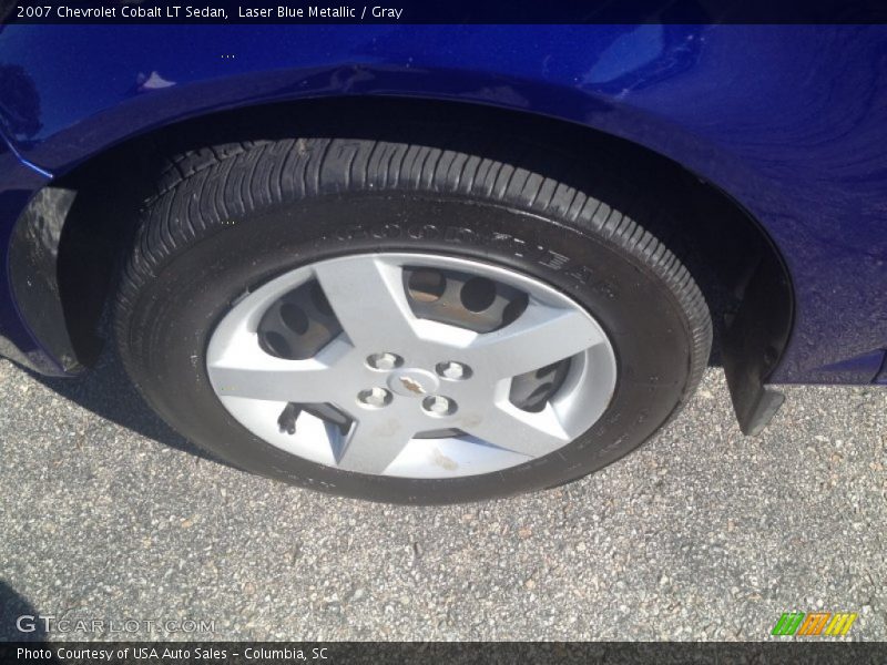 Laser Blue Metallic / Gray 2007 Chevrolet Cobalt LT Sedan