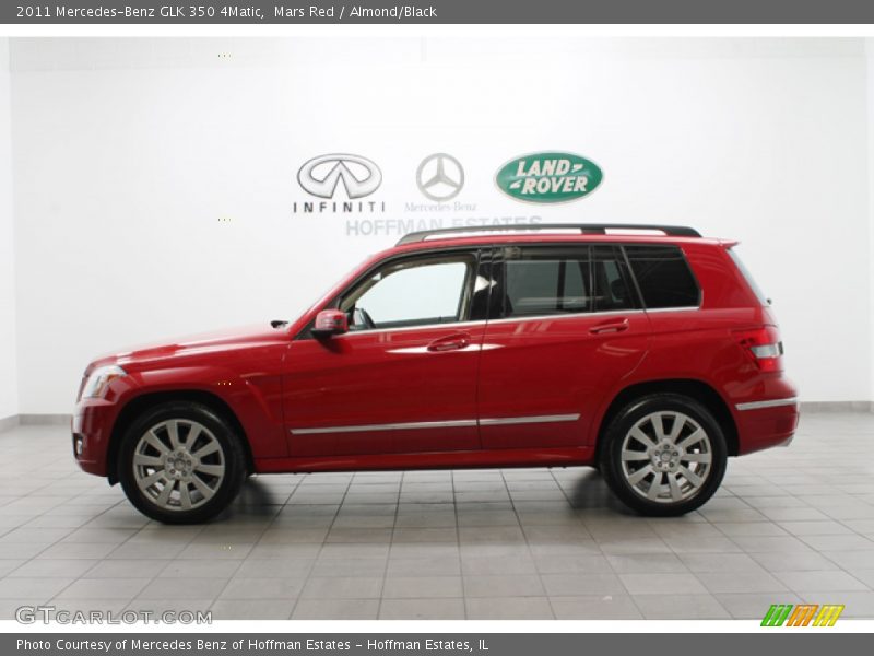Mars Red / Almond/Black 2011 Mercedes-Benz GLK 350 4Matic