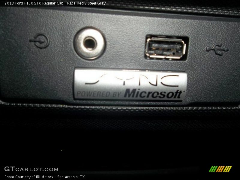 Race Red / Steel Gray 2013 Ford F150 STX Regular Cab