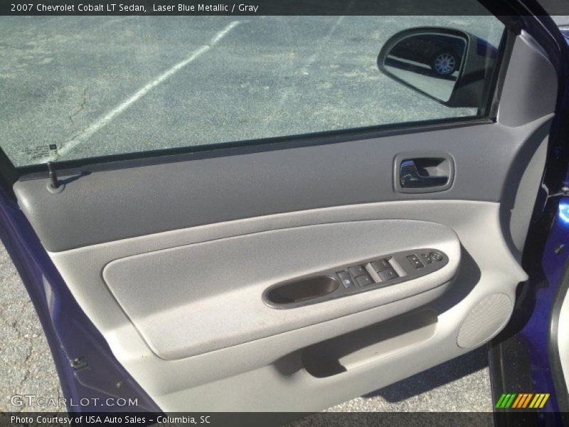 Laser Blue Metallic / Gray 2007 Chevrolet Cobalt LT Sedan
