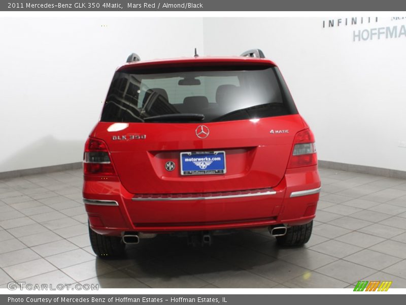 Mars Red / Almond/Black 2011 Mercedes-Benz GLK 350 4Matic