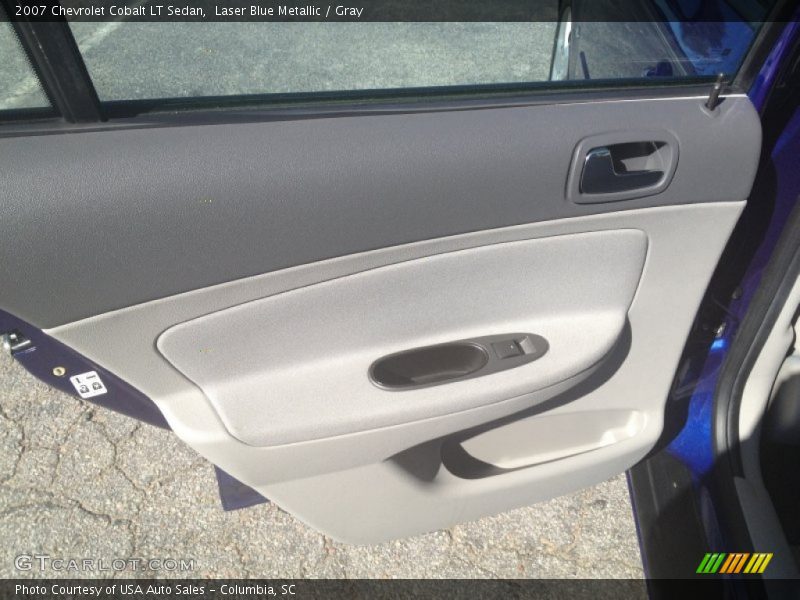 Laser Blue Metallic / Gray 2007 Chevrolet Cobalt LT Sedan