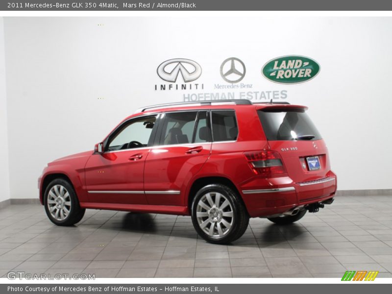 Mars Red / Almond/Black 2011 Mercedes-Benz GLK 350 4Matic
