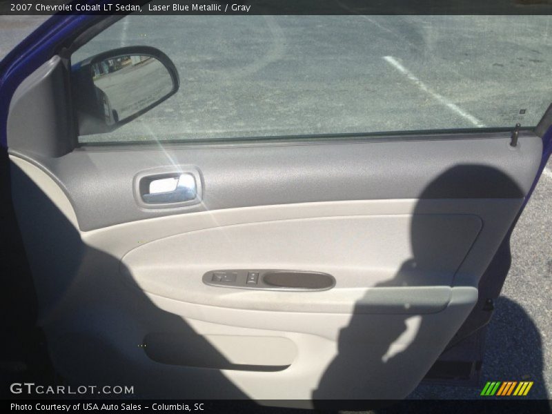 Laser Blue Metallic / Gray 2007 Chevrolet Cobalt LT Sedan