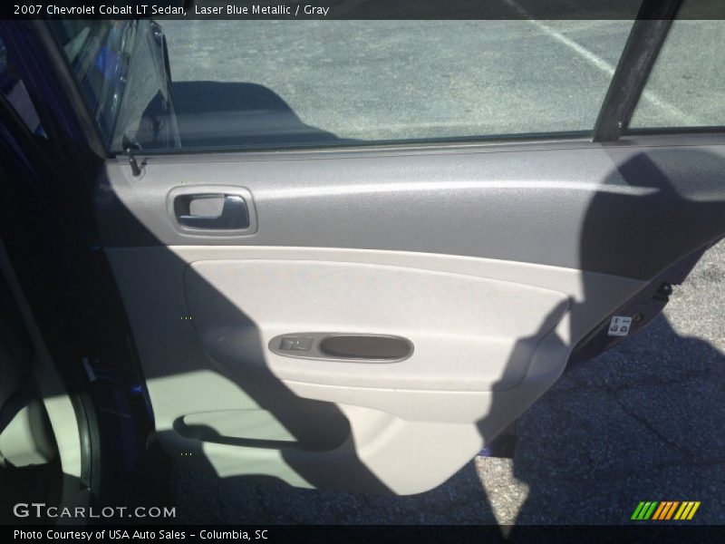 Laser Blue Metallic / Gray 2007 Chevrolet Cobalt LT Sedan