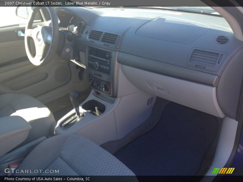 Laser Blue Metallic / Gray 2007 Chevrolet Cobalt LT Sedan
