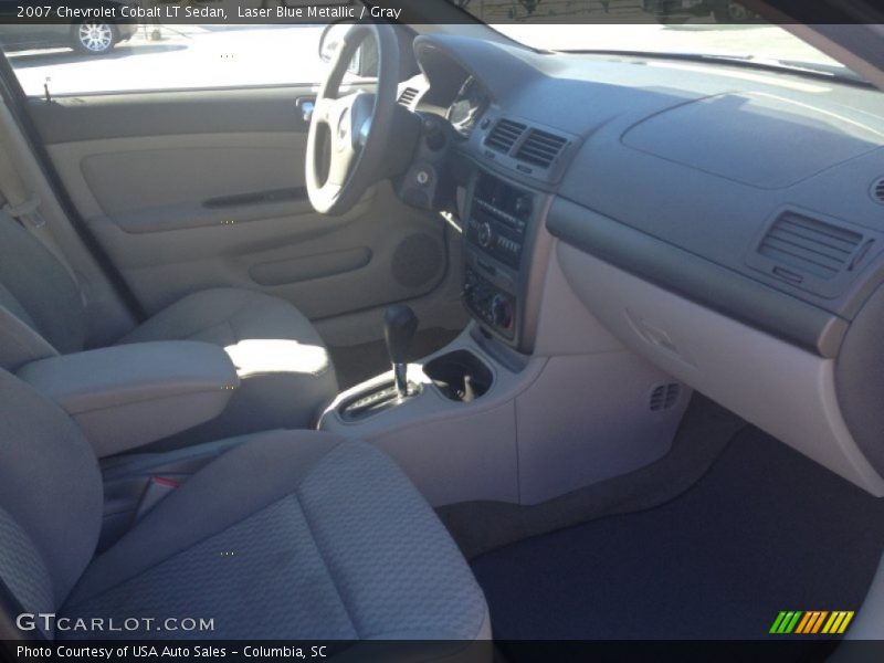 Laser Blue Metallic / Gray 2007 Chevrolet Cobalt LT Sedan