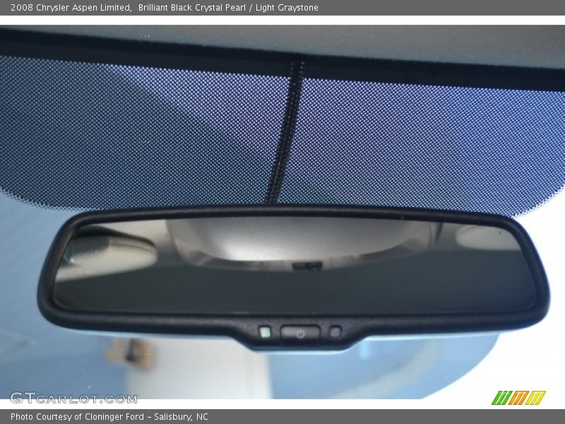 Brilliant Black Crystal Pearl / Light Graystone 2008 Chrysler Aspen Limited