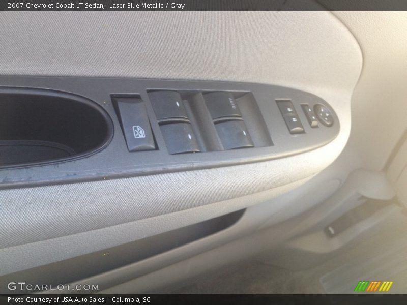 Laser Blue Metallic / Gray 2007 Chevrolet Cobalt LT Sedan