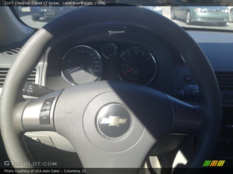 Laser Blue Metallic / Gray 2007 Chevrolet Cobalt LT Sedan