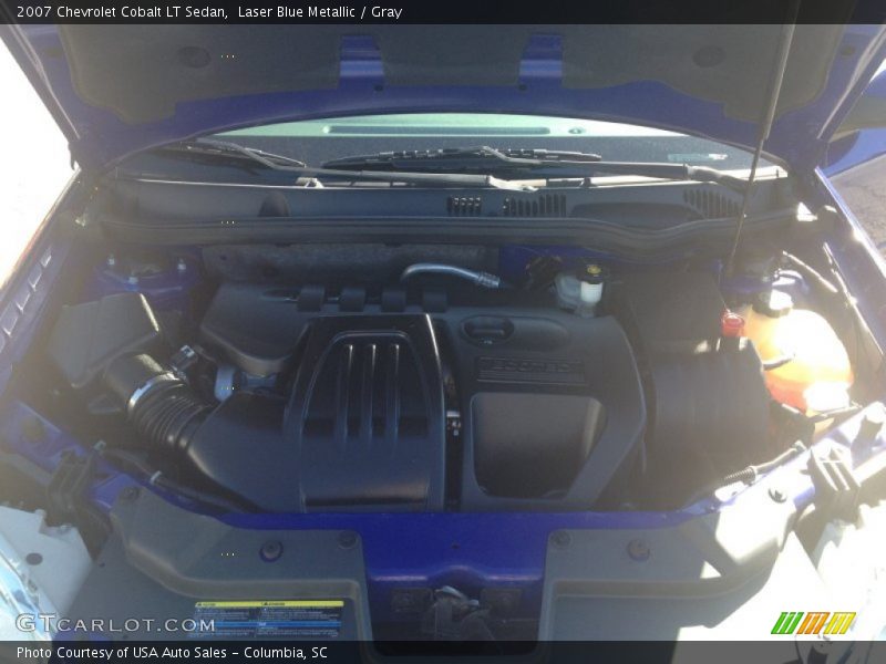 Laser Blue Metallic / Gray 2007 Chevrolet Cobalt LT Sedan