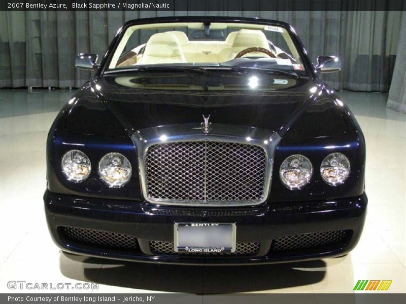 Black Sapphire / Magnolia/Nautic 2007 Bentley Azure