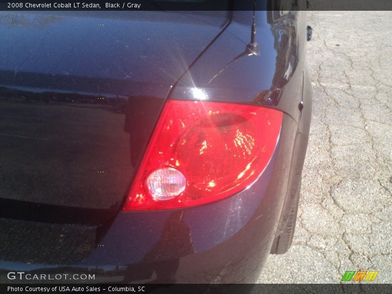 Black / Gray 2008 Chevrolet Cobalt LT Sedan