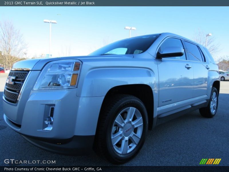 Quicksilver Metallic / Jet Black 2013 GMC Terrain SLE