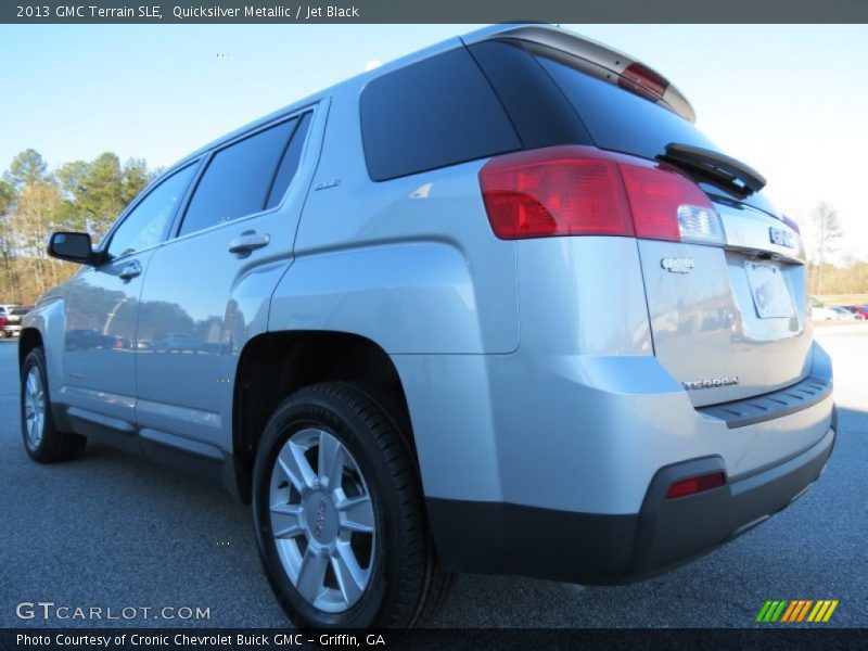 Quicksilver Metallic / Jet Black 2013 GMC Terrain SLE