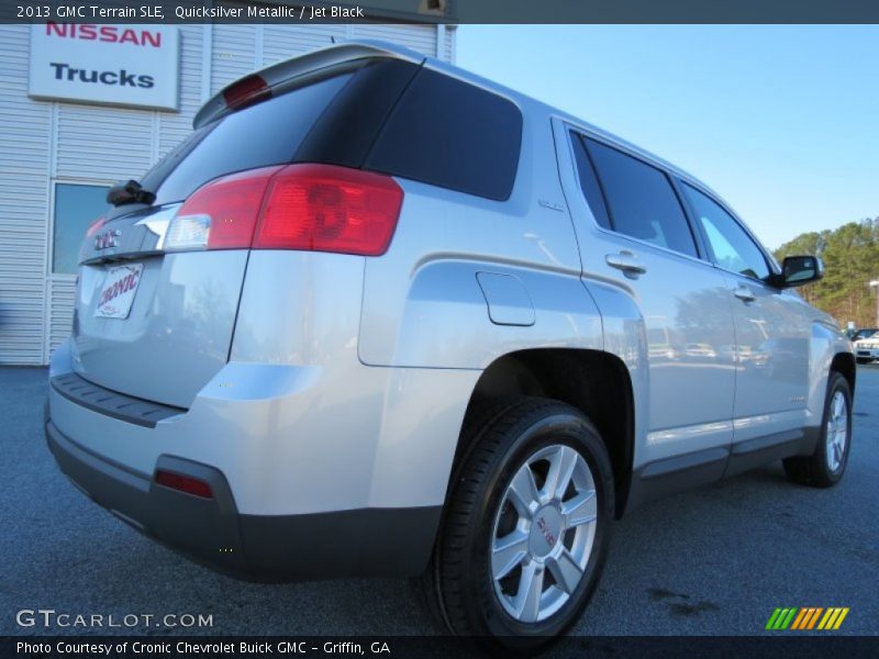 Quicksilver Metallic / Jet Black 2013 GMC Terrain SLE