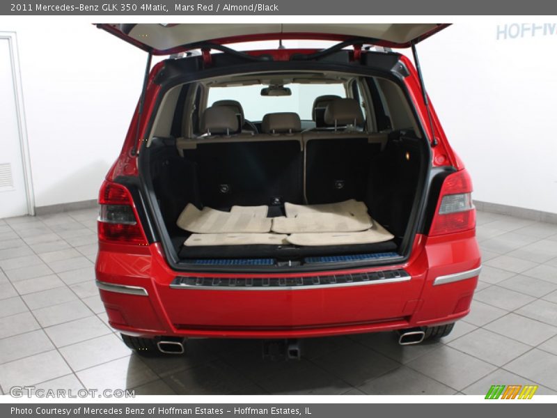 Mars Red / Almond/Black 2011 Mercedes-Benz GLK 350 4Matic