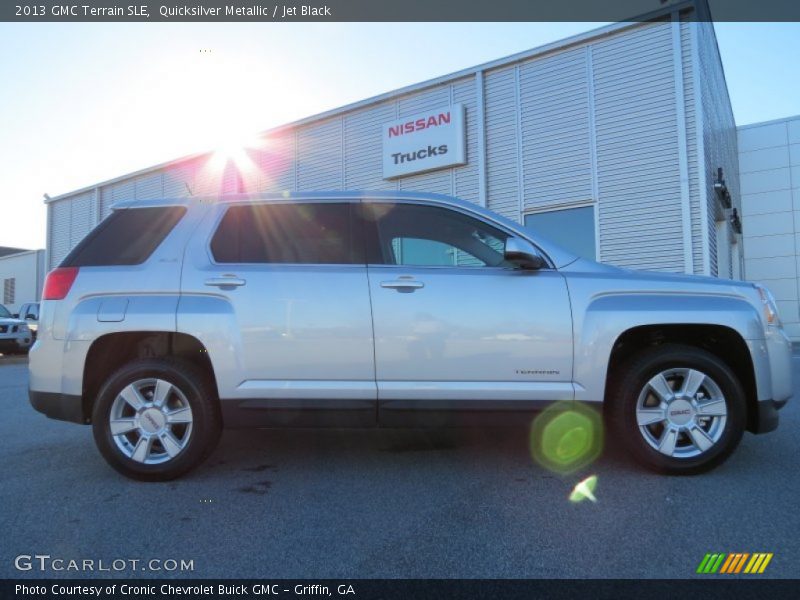 Quicksilver Metallic / Jet Black 2013 GMC Terrain SLE