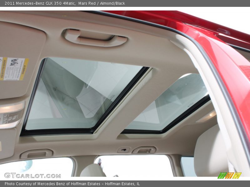 Mars Red / Almond/Black 2011 Mercedes-Benz GLK 350 4Matic