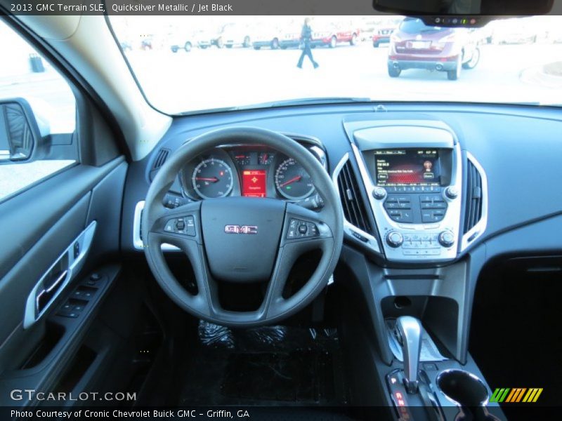 Quicksilver Metallic / Jet Black 2013 GMC Terrain SLE