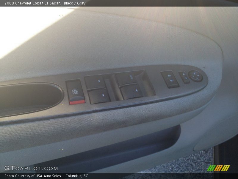 Black / Gray 2008 Chevrolet Cobalt LT Sedan