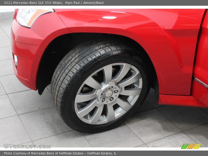 Mars Red / Almond/Black 2011 Mercedes-Benz GLK 350 4Matic