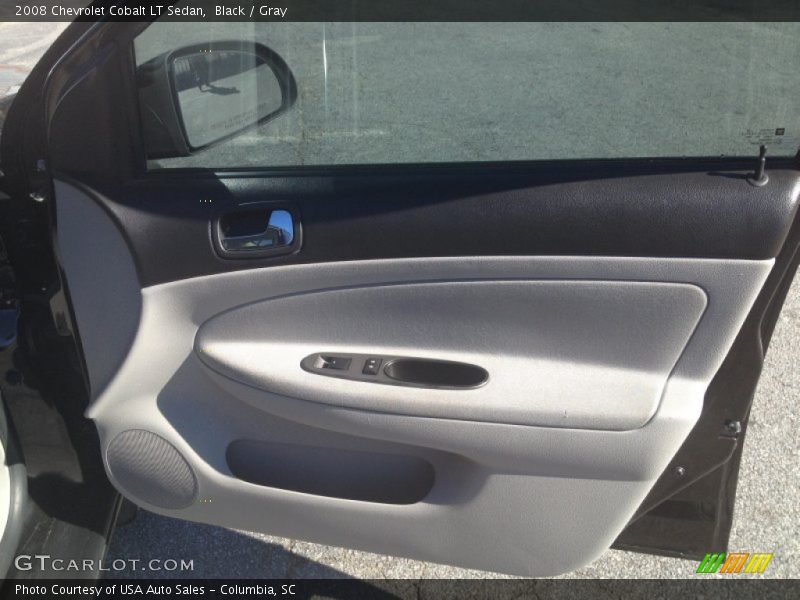 Black / Gray 2008 Chevrolet Cobalt LT Sedan