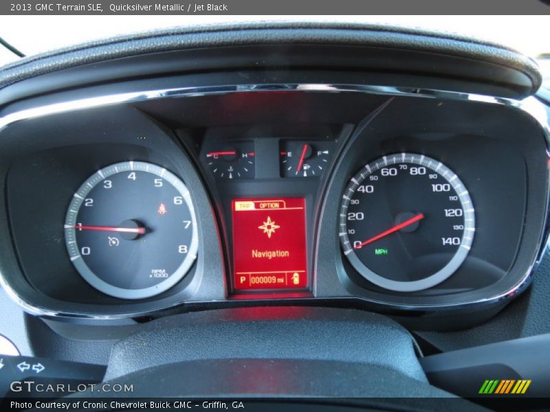 Quicksilver Metallic / Jet Black 2013 GMC Terrain SLE