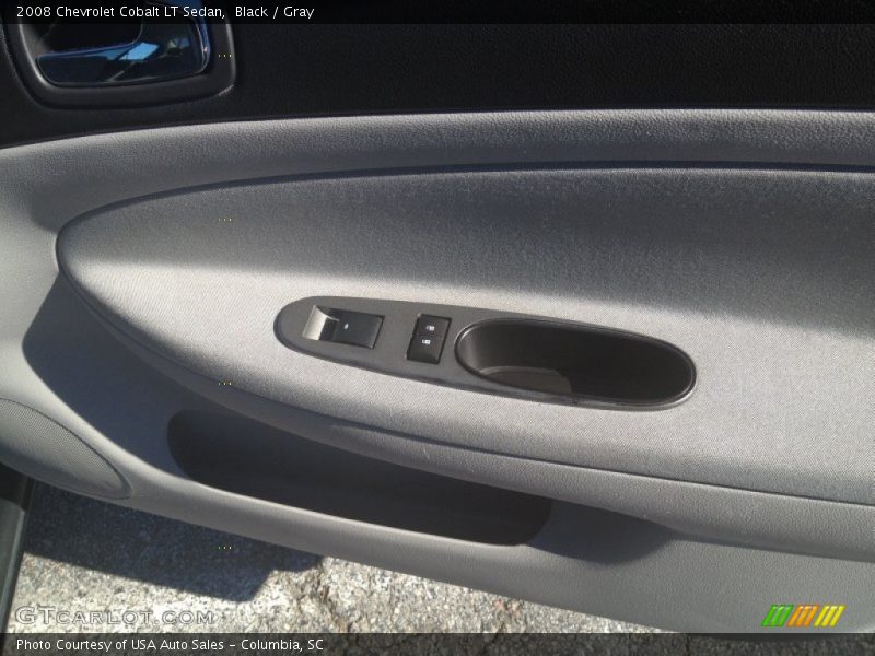 Black / Gray 2008 Chevrolet Cobalt LT Sedan