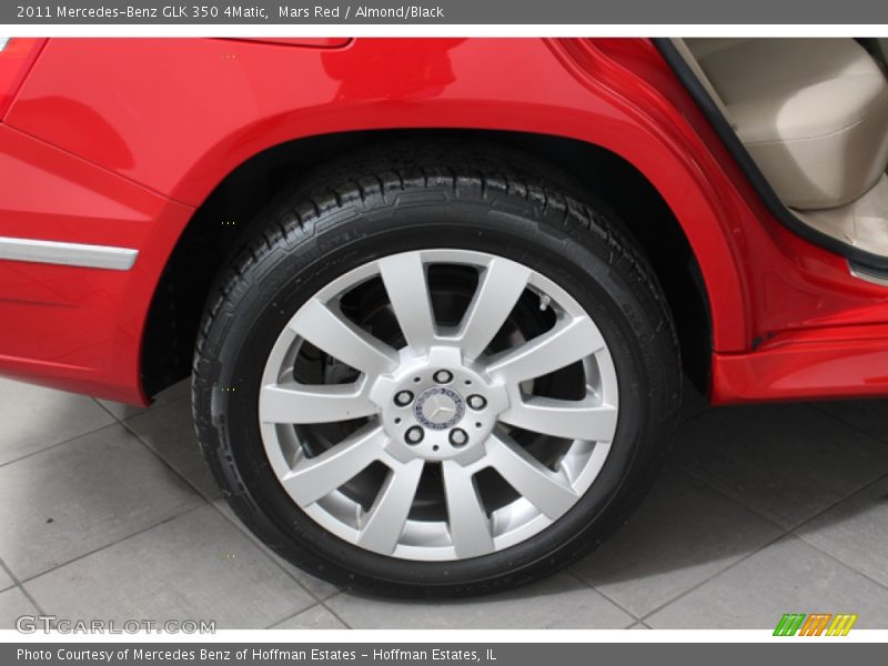 Mars Red / Almond/Black 2011 Mercedes-Benz GLK 350 4Matic
