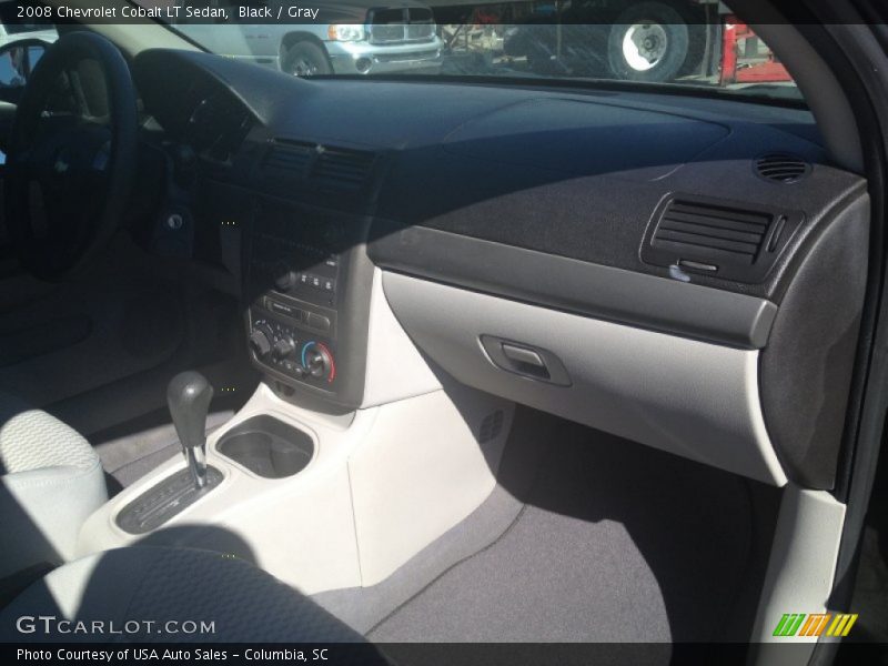 Black / Gray 2008 Chevrolet Cobalt LT Sedan