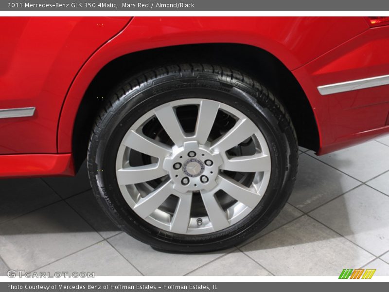 Mars Red / Almond/Black 2011 Mercedes-Benz GLK 350 4Matic