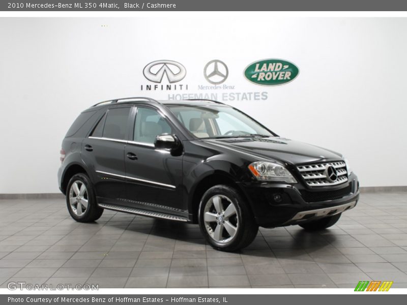 Black / Cashmere 2010 Mercedes-Benz ML 350 4Matic