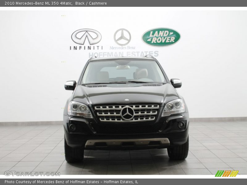 Black / Cashmere 2010 Mercedes-Benz ML 350 4Matic