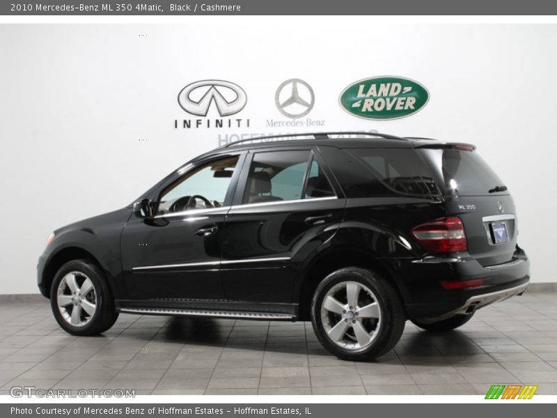 Black / Cashmere 2010 Mercedes-Benz ML 350 4Matic